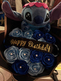 Bouquet of 16 roses with stich