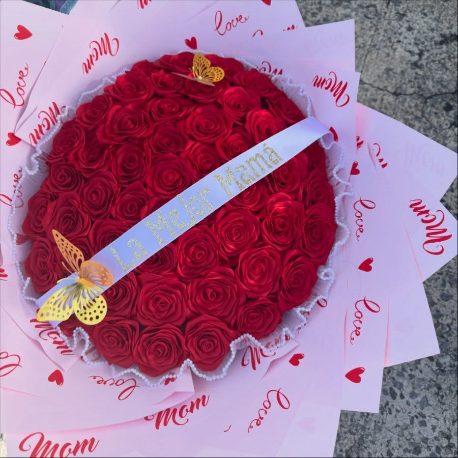 Bouquet of 50 roses