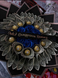 Bouquet of 7 roses with 35 dollars bill