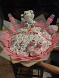 50 diaper girl bouquet